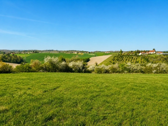 Terrain de 500m² à vendre à La Chapelle-Gonaguet (24)