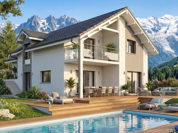Maison + Terrain de 1 619 m2  à Fillinges