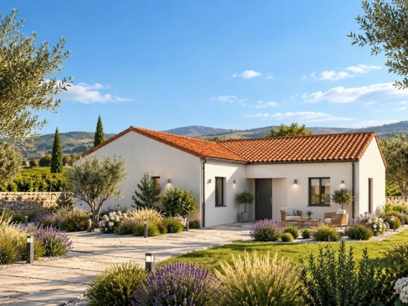 Maison + Terrain de 1 800 m2  à Notre-Dame-de-Sanilhac