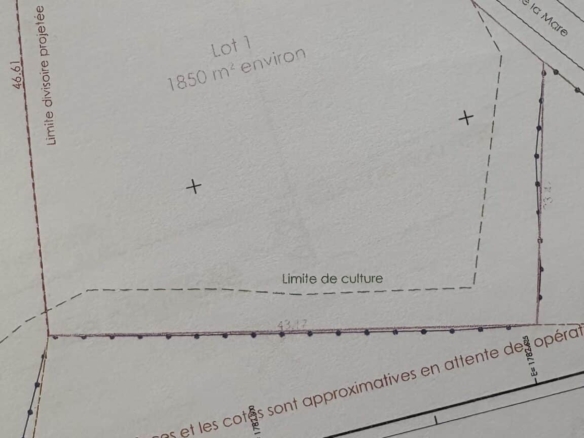 Terrain de 1 850m² à vendre à La Vendue-Mignot (10)
