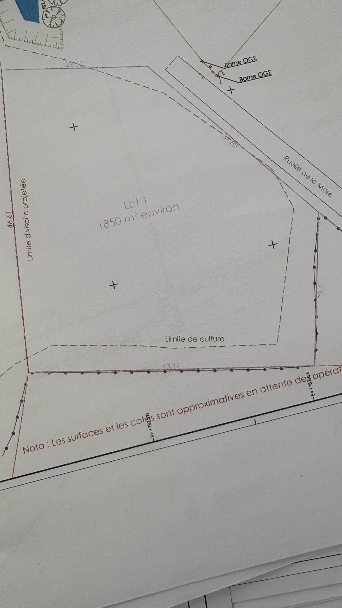 Terrain de 1 850m² à vendre à La Vendue-Mignot (10)