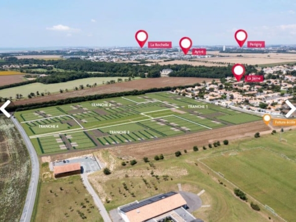 Terrain de 322m² à vendre à La Jarne (17)