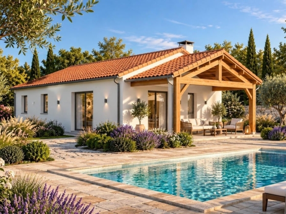 Maison + Terrain de 1 272 m2  à Ribagnac