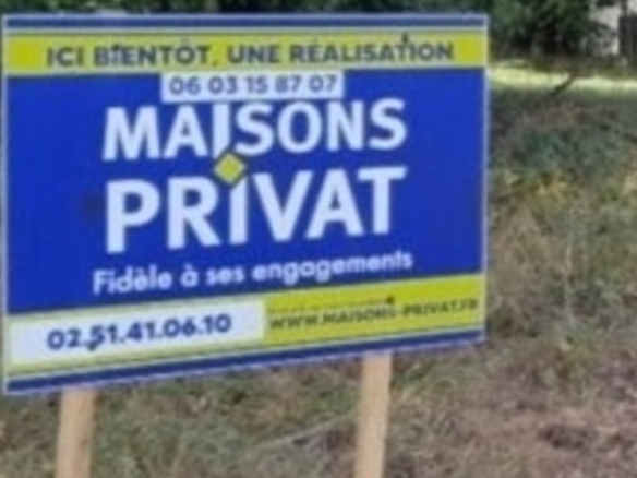 Terrain de 593m² à vendre à La Chaize-le-Vicomte (85)