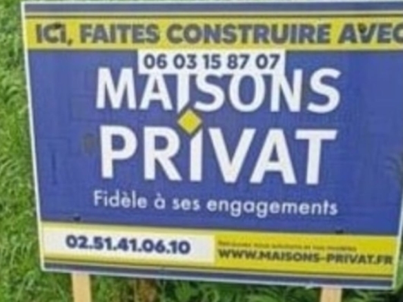 Terrain de 540m² à vendre à Aubigny (85)