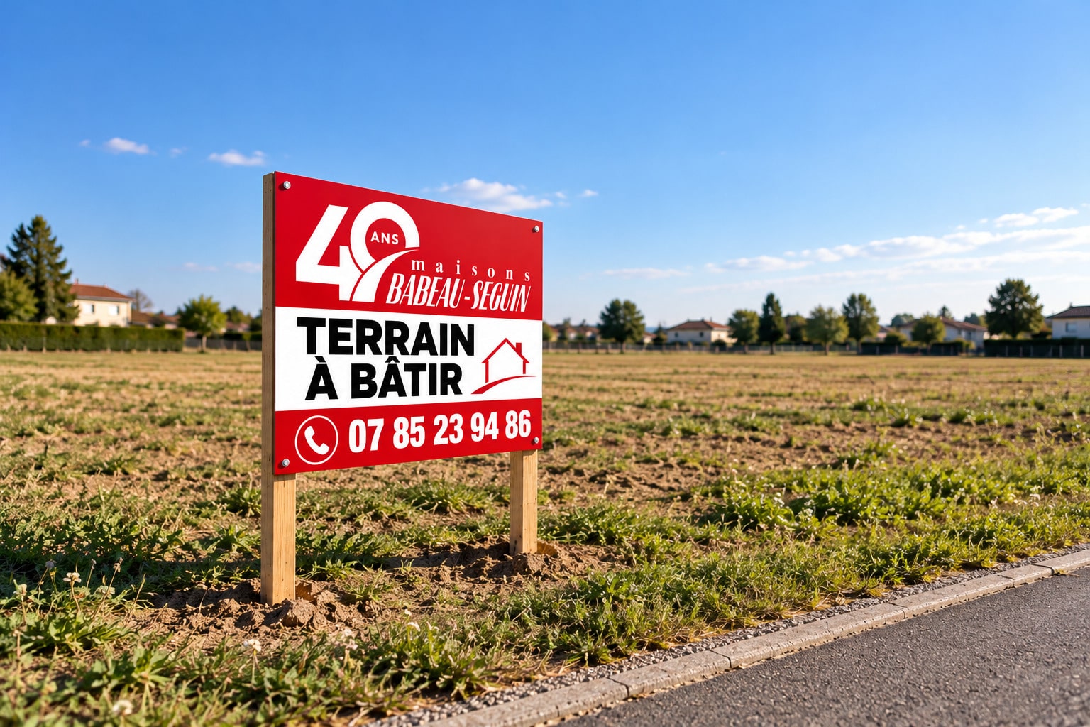 Terrain de 1 349m² à vendre à Saisseval (80)