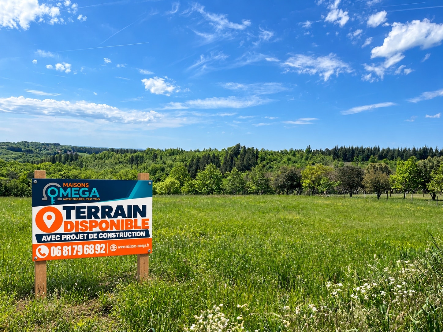 Terrain de 1 200m² à vendre à Le Roc (46)
