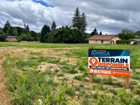 Terrain de 817m² à vendre à Lachapelle-Auzac (46)