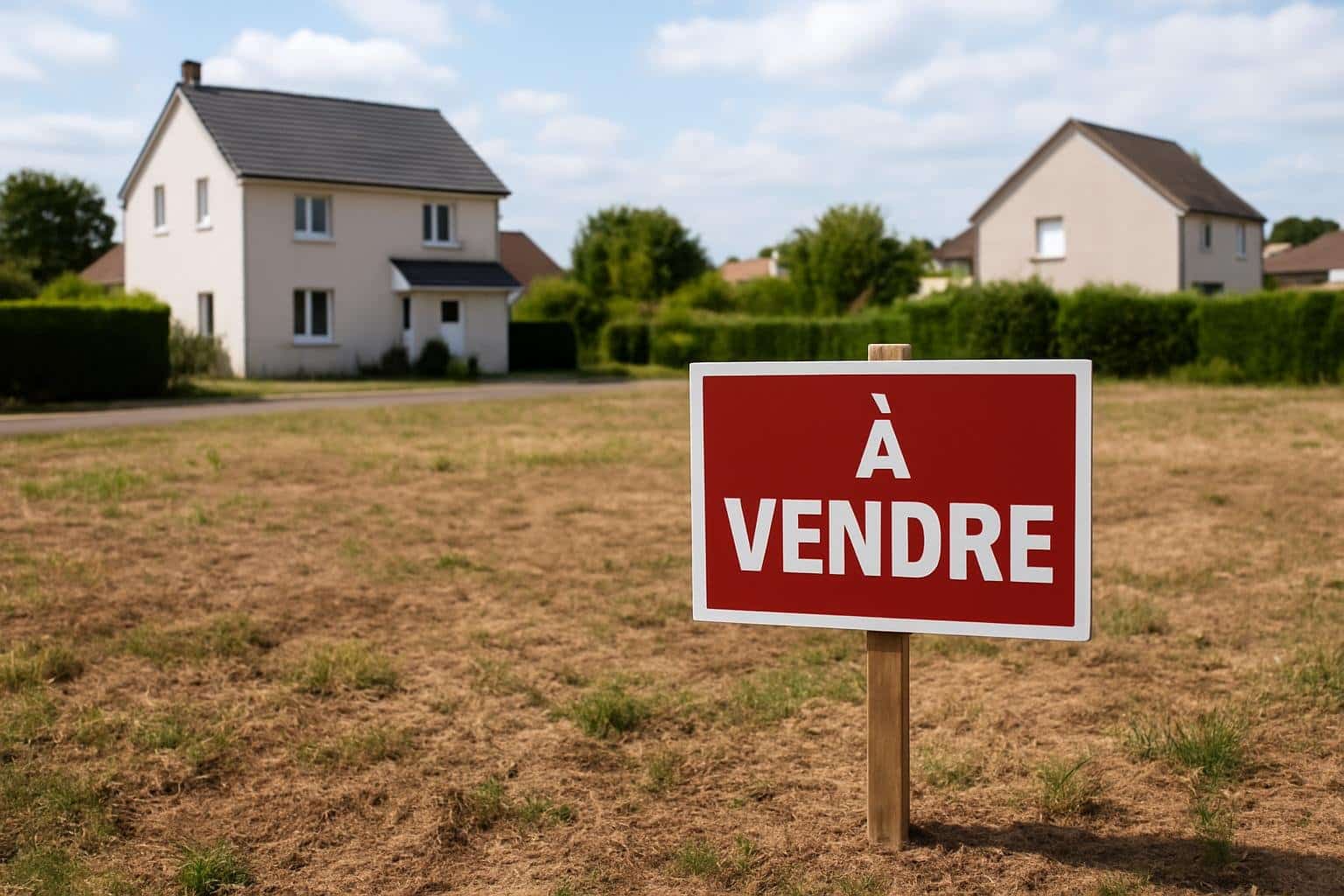 Un terrain à bâtir peut parfois échapper à la taxe sur la plus-value lors de la vente d’une résidence principale