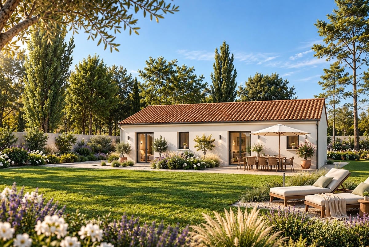 Maison + Terrain de 1 350 m2  à Marcillac-Saint-Quentin