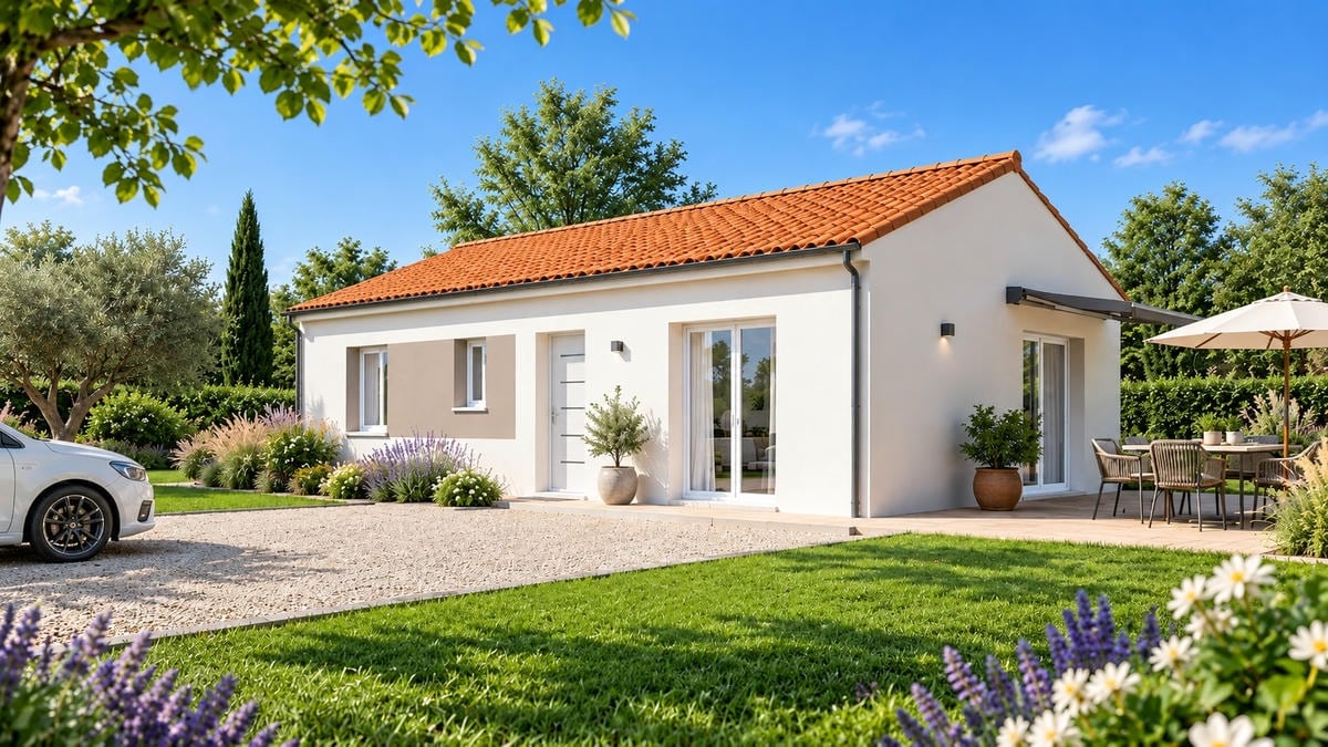 Maison + Terrain de 1 570 m2  à Coursac