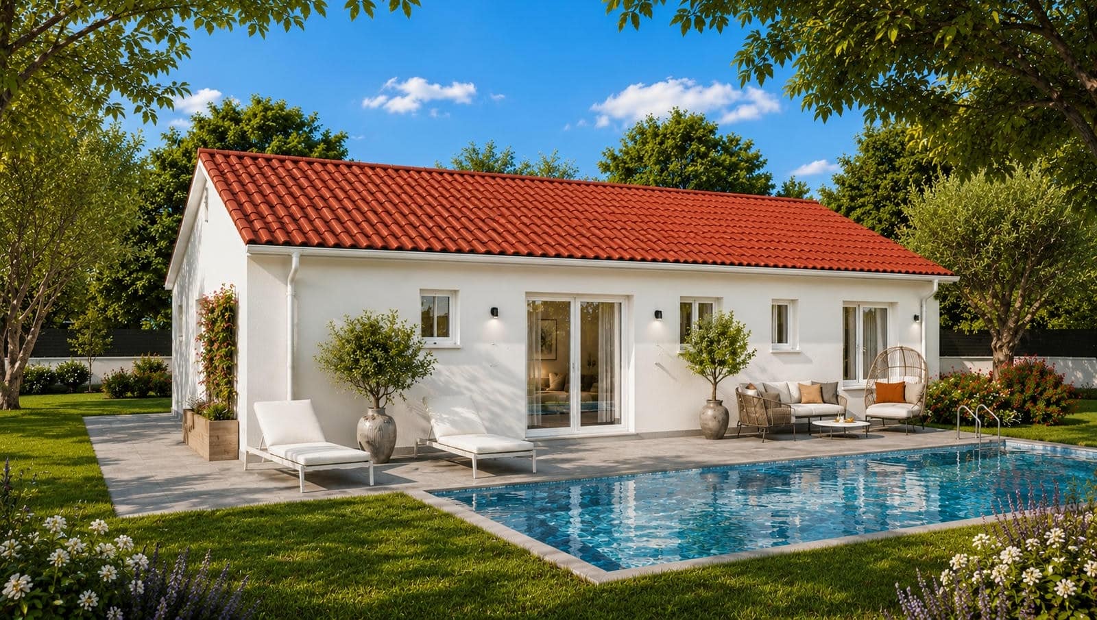 Maison + Terrain de 305 m2  à Saint-Ferréol-d’Auroure