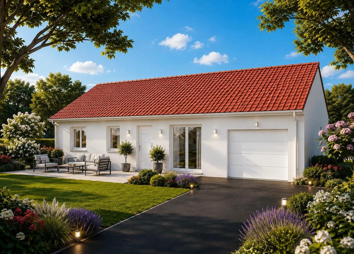 Maison + Terrain de 305 m2  à Saint-Ferréol-d’Auroure
