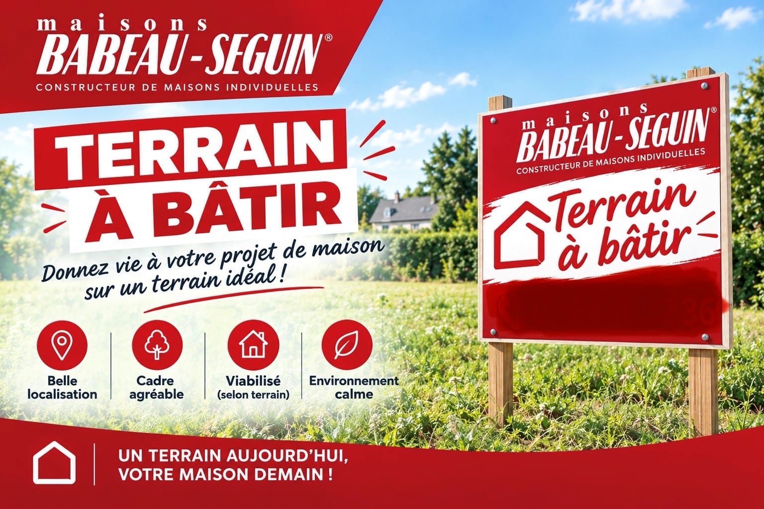 Terrain de 6 644m² à vendre à Froidmont-Cohartille (02)