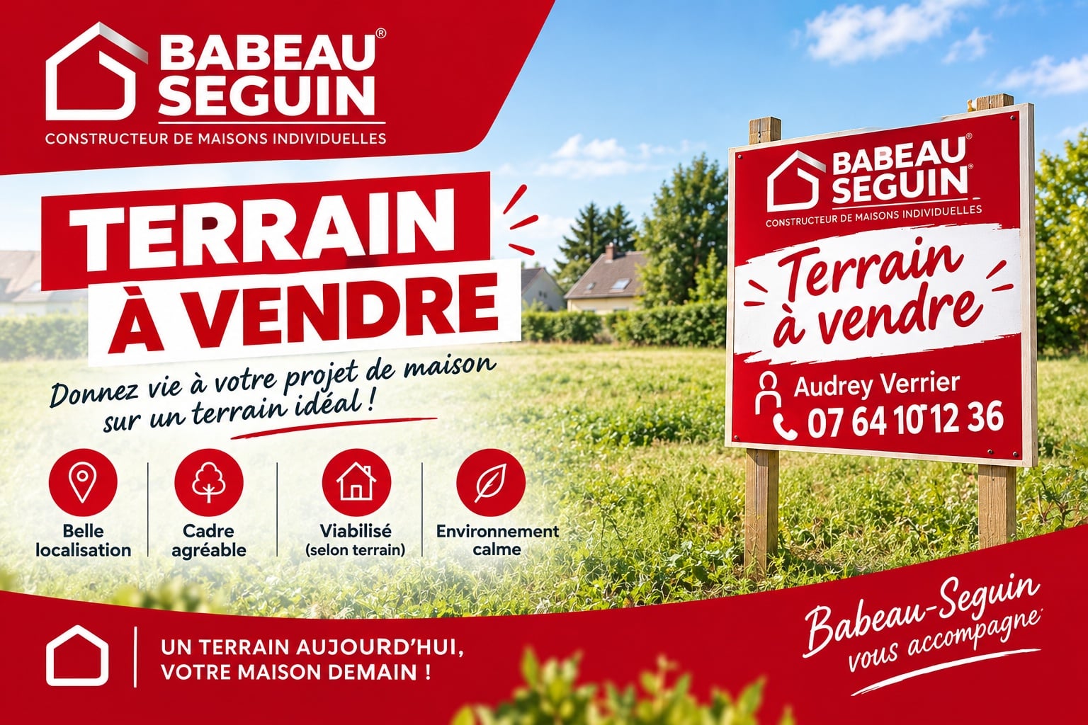 Terrain de 795m² à vendre à Toulis-et-Attencourt (02)