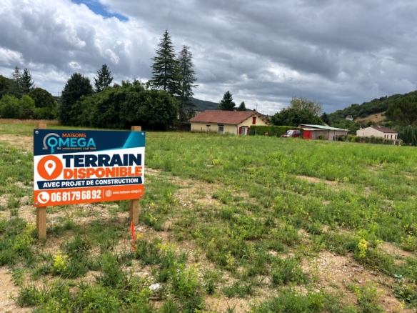 Terrain de 827m² à vendre à Lachapelle-Auzac (46)