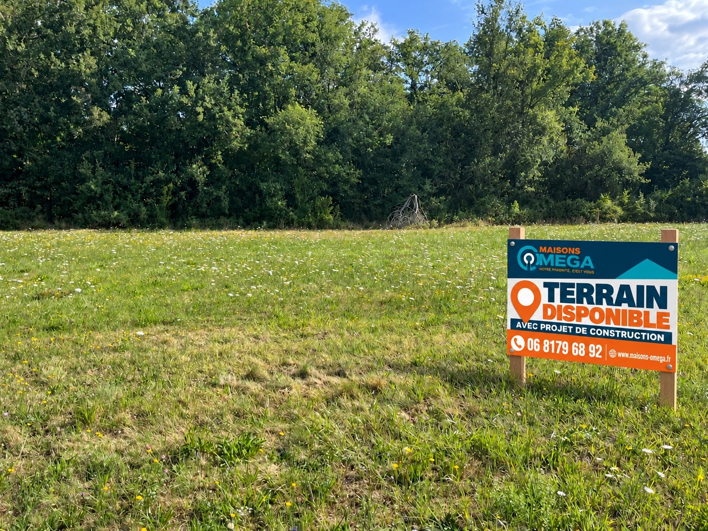 Terrain de 1 500m² à vendre à Gourdon (46)